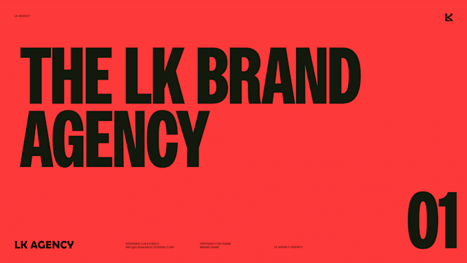 Gig Preview - Design your brand style guide, brand identity and logo