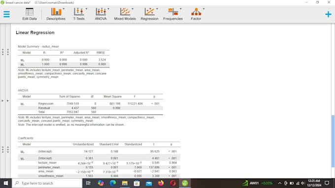 Gig Preview - Do linear, logistic regression analysis in python, r, excel, sas, minitab, stata