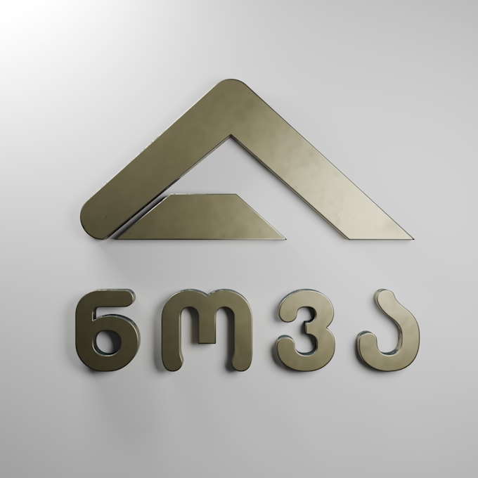 Gig Preview - Do 3d logo animation