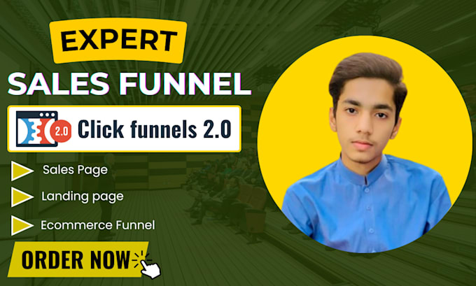 Gig Preview - Design click funnel sales funnels and custom coding in click funnel 2 0