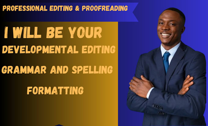 Gig Preview - Professionally provide a proofreading and developmental edit for your novel