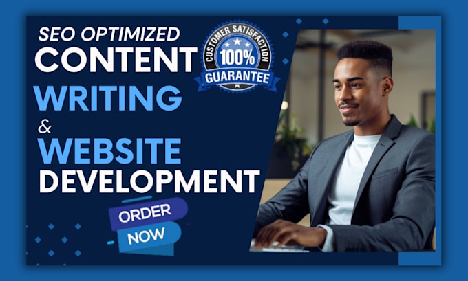 Gig Preview - Professional SEO content writing, wordpress ecommerce website development, store