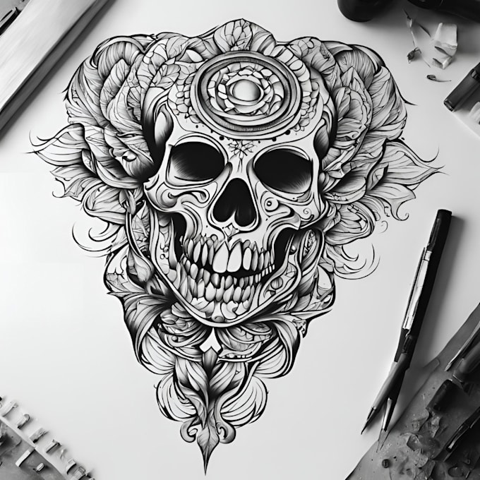 Gig Preview - Draw custom tattoo designs