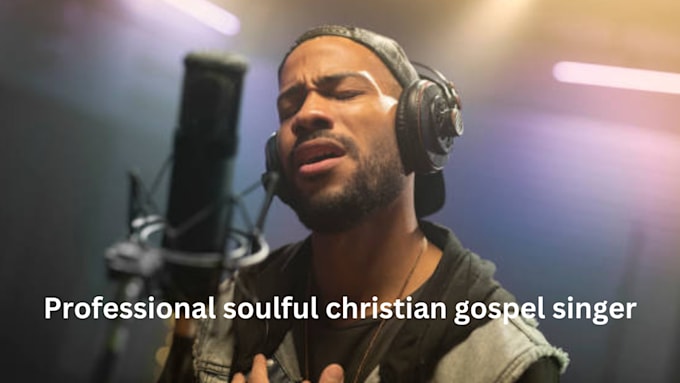 Gig Preview - Create soulful pop rock christian gospel music as a male vocalist and songwriter