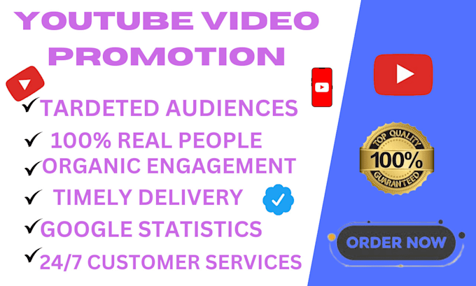 Bestseller - do premium youtube video promotion to gain views