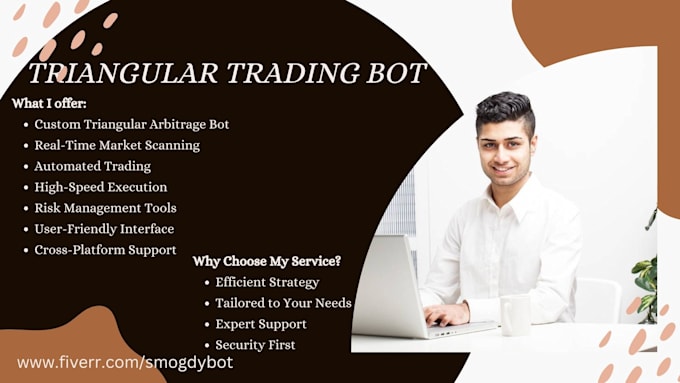 Gig Preview - Code triangular trading bot, triangular bot, trading bot, triangular trading bot