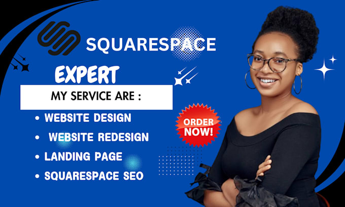 Gig Preview - Do modern squarespace website design or redesign, website development