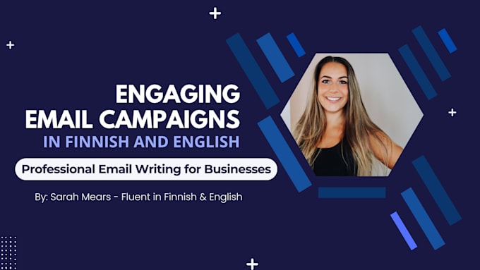 Gig Preview - Create professional email campaigns and newsletters in finnish and english