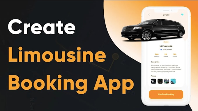 Gig Preview - Develop taxi booking app, limousine website,  taxi booking website