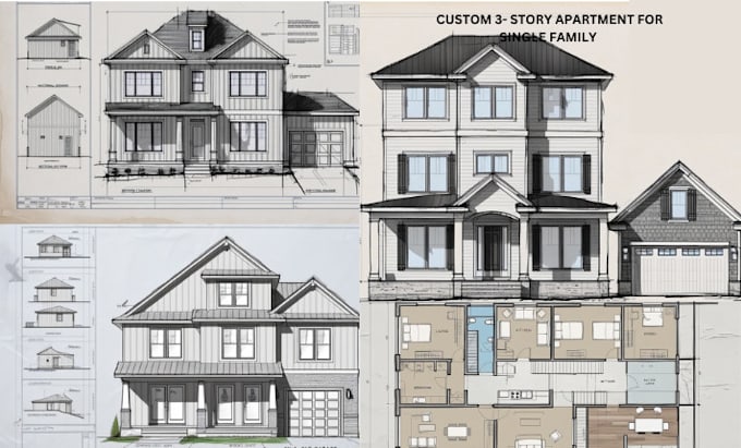 Bestseller - draw complete house plan, floor plan, architecture drawing in autocad