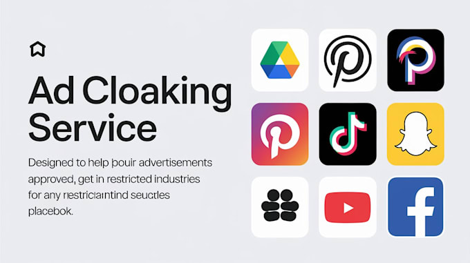 Gig Preview - Cloak ads, setup cloaker for ads campaign, ad cloaking for suspended business