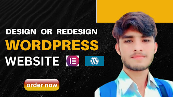 Gig Preview - Create  wordpress website design,redesign website devolpment