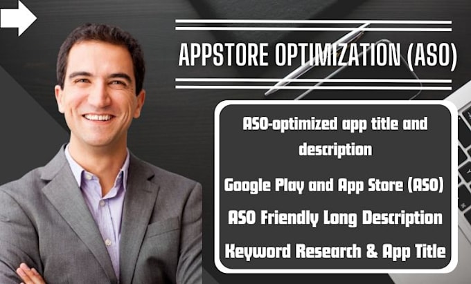 Gig Preview - Write and do app store optimization for app description