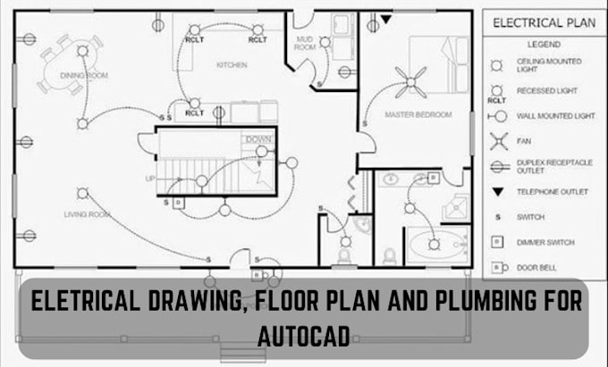 Gig Preview - Draw architectural house plan, hvac, mep plumbing electrical drawings for permit