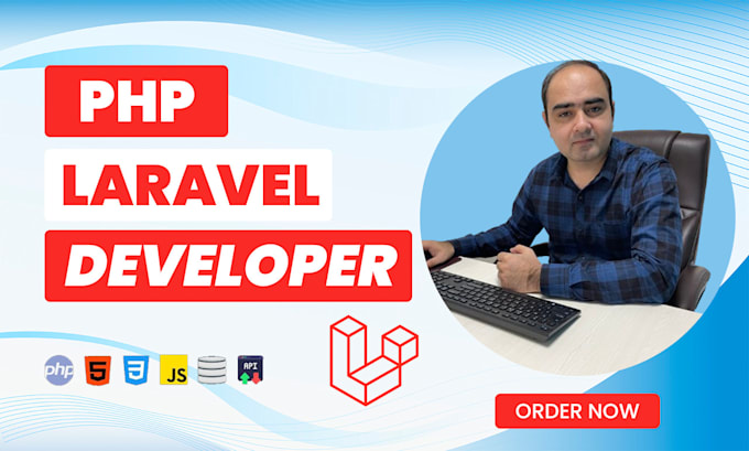 Gig Preview - Be PHP laravel expert for custom websites and saas development