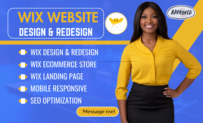 Gig Preview - Wix website design wix website redesign wix development wix SEO optimization