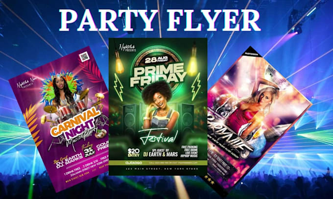 Gig Preview - Do party, event, club, dj, nightclub, sport, school flyer or poster design