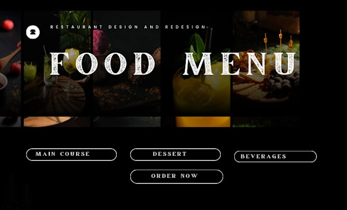 Gig Preview - Do modern restaurant menu design and redesign