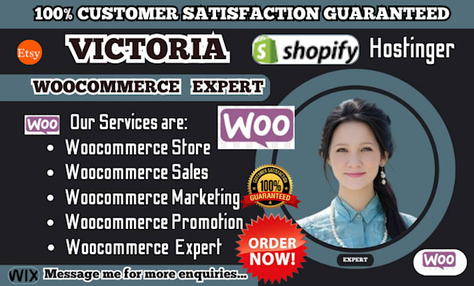 Gig Preview - Do woocommerce sales woocommerce store marketing woocommerce website marketing