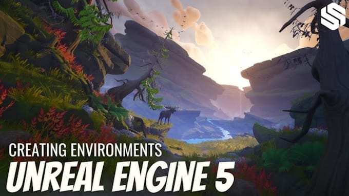 Gig Preview - Create stunning 3d unreal engine environment, terrain level for games, world map