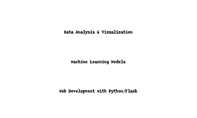 Bestseller - build machine learning models and perform data analysis in python