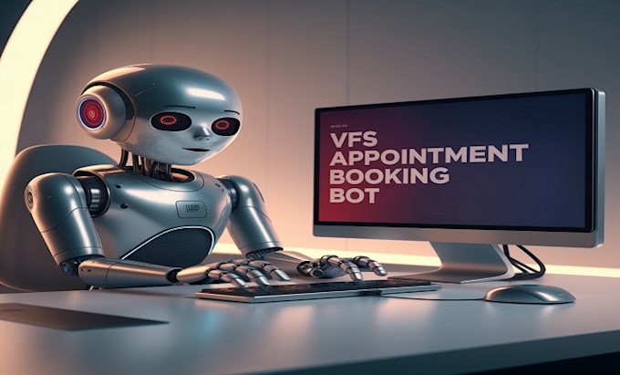 Gig Preview - Build vfs bot, vfs appointment bot, bls tls bot, vfs booking bot appointment bot