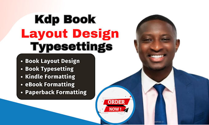 Gig Preview - Do book typesetting and interior layout design, kdp ebook formatting publishing