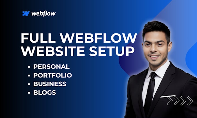 Gig Preview - Design, develop professional webflow websites