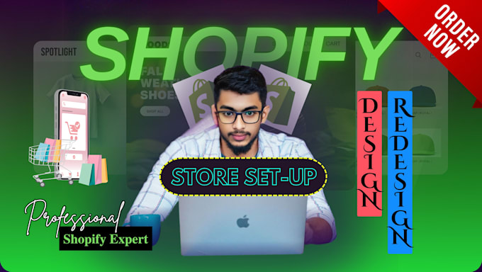 Bestseller - design or redesign a high converting shopify store