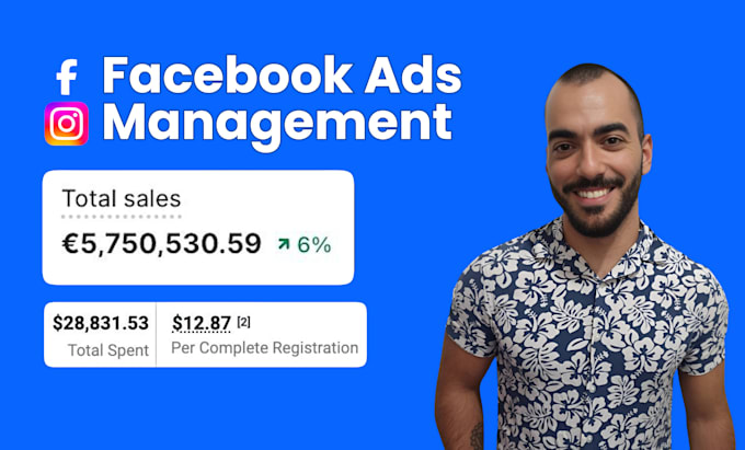 Gig Preview - Set up and manage facebook ads meta instagram ads in spanish