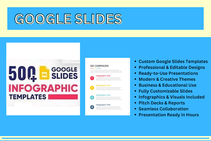 Gig Preview - Design power point and google slides presentations