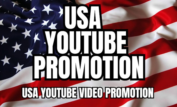 Bestseller - do organic USA youtube promotion