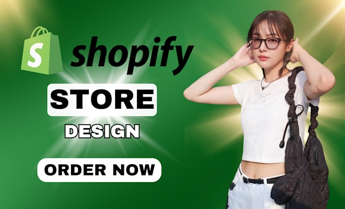 Gig Preview - Design, redesign shopify store, shopify dropshipping store, shopify website