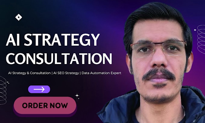 Gig Preview - Do ai strategy consultation ai SEO strategy and data automation expert