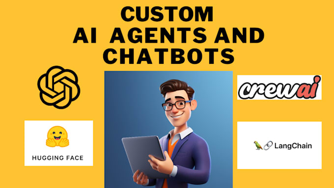 Gig Preview - Build ai chatbots ai agents using gpt, langchain