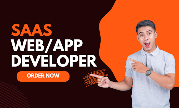 Gig Preview - Be software developer for saas web application