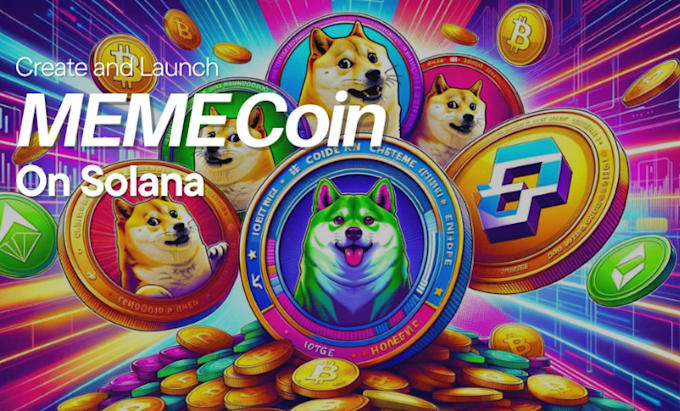 Gig Preview - Create solana meme coin, solana smart contract, list on raydium and pump fun