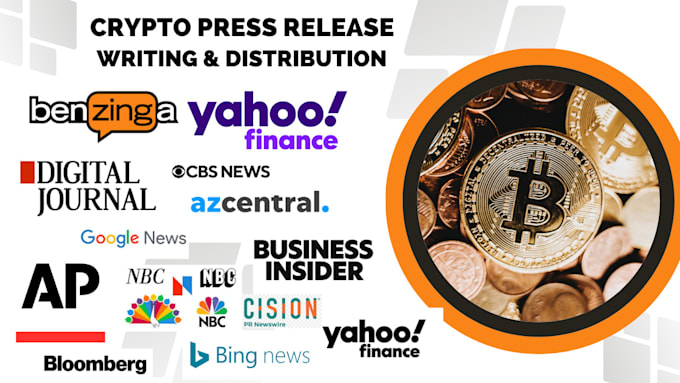 Gig Preview - Do expert crypto press release writing and distribution, crypto pr distribution