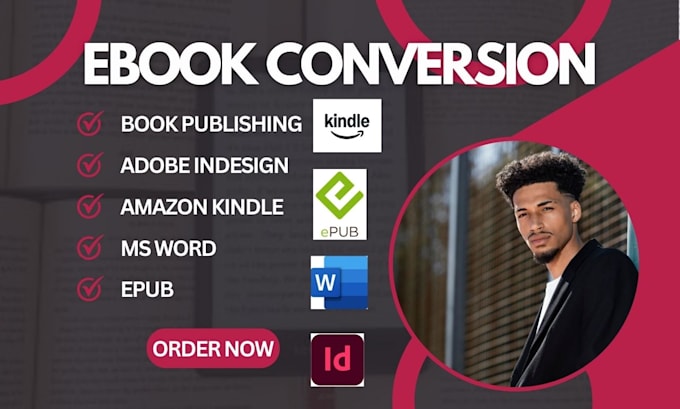 Gig Preview - Ebook conversion ebook online course ebook cover design ebook cover canva ebook