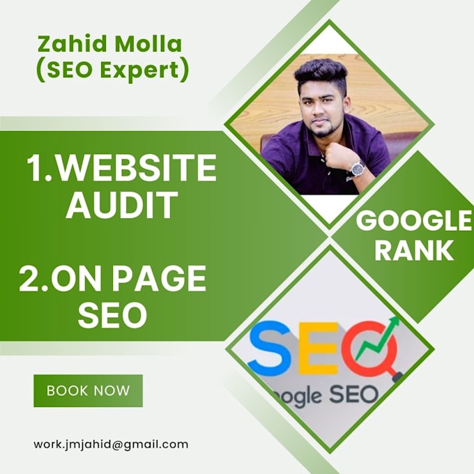 Gig Preview - Provide website audit and manual on page SEO optimization