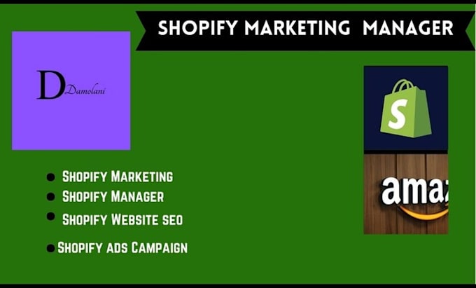 Gig Preview - Do your shopify ads campaign and manage your shopify website, SEO and marketing