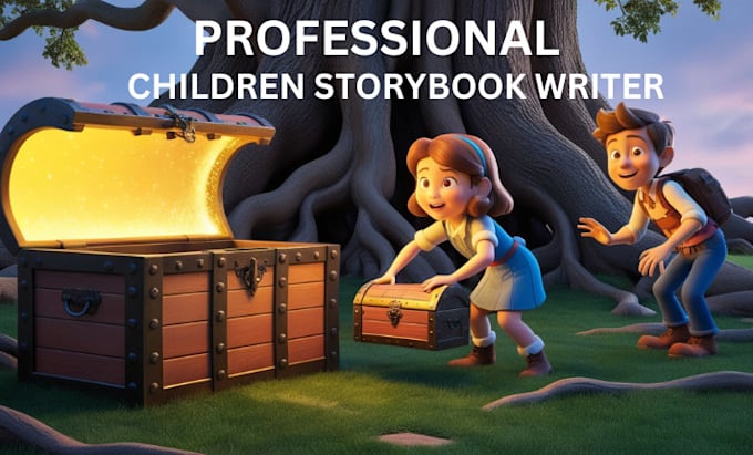 Gig Preview - Be your children storybook writer, do children storybook writing, kids story