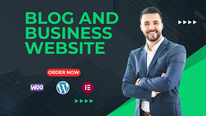 Gig Preview - Create wordpress website, business website, wordpress blog website