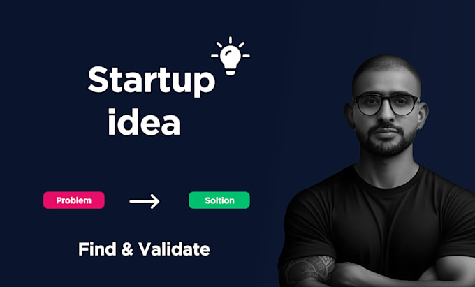 Gig Preview - Find and validate a problem centric startup idea