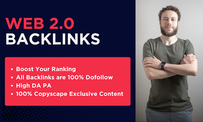 Gig Preview - Create 140 high quality web 20 backlinks for your website