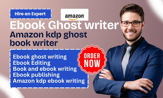 Gig Preview - L be your ebook ghostwriter, KDP ghost book writer, and nonfiction ghostwriter