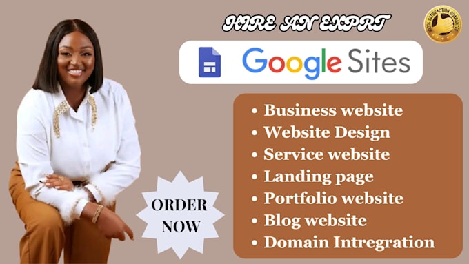 Gig Preview - Design a professional google sites website, landing page, business website