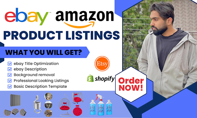 Gig Preview - Do you full satisfy, do amazon to ebay dropship seo listing