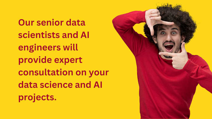 Gig Preview - Provide consultation on data science and ai projects