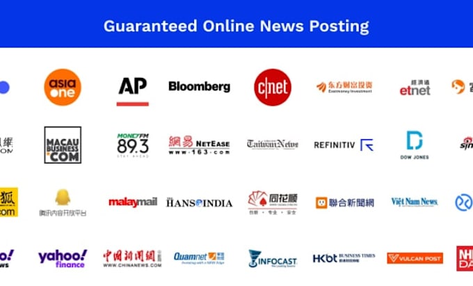 Gig Preview - Distribute your article on asian outlets, singapore vientnam china korean site